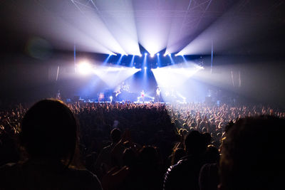 Group of people in nightclub