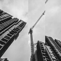 Low angle view of building against sky