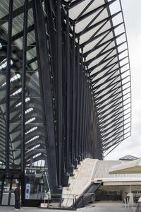 Staircase in modern building