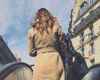 Low angle view of tree against sky