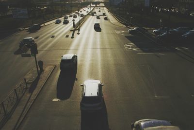 Traffic on road