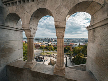 View of historic building