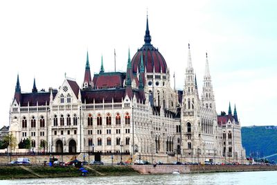 View of historic building against sky