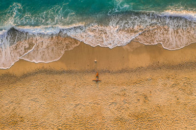Scenic view of beach