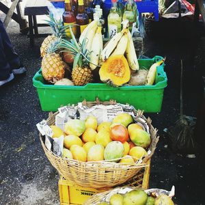 Fruits for sale in market