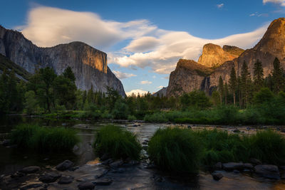 Valley view in yosemite national park - california