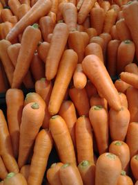 Full frame shot of vegetables for sale at market