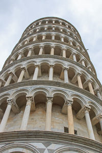 Low angle view of historical building against sky