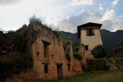 Old building against sky