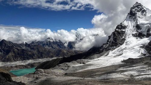 Panoramic view of landscape against sky