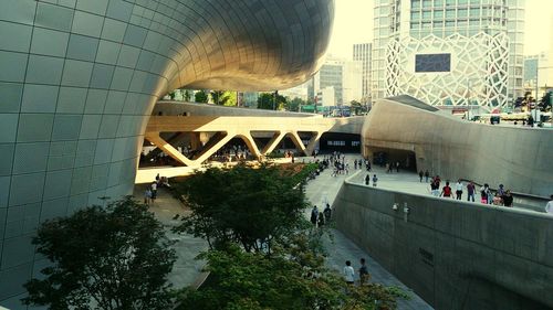 Modern buildings in city