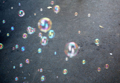 Full frame shot of bubbles