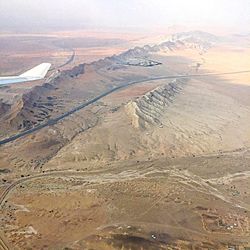 Aerial view of landscape