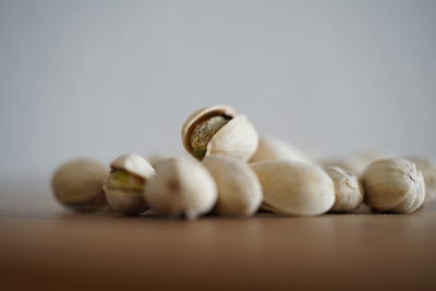 Close-up of fruits on table