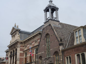 Low angle view of building against sky