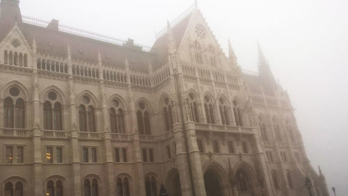 Low angle view of church