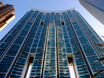 Low angle view of modern building