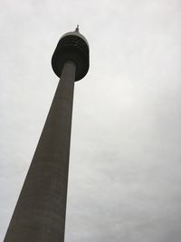 Low angle view of tower against sky
