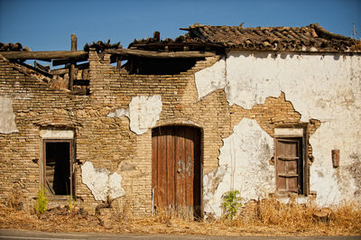 Exterior of old building