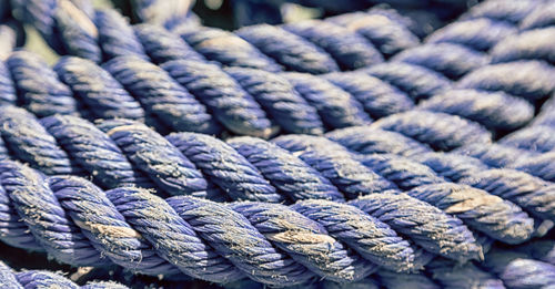 Full frame shot of ropes