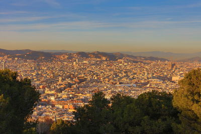 View of cityscape against sky