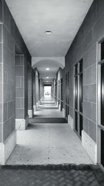 Corridor of building