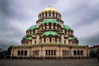 Low angle view of cathedral against sky