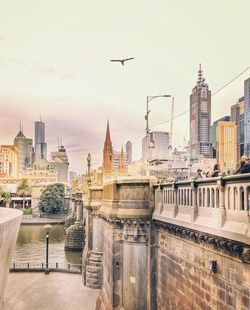 View of buildings in city