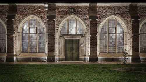 Exterior of historic building