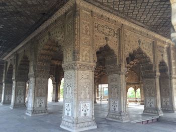 Low angle view of historical building