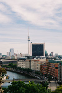 Buildings in city