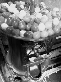 Close-up of food on table