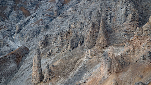 Full frame shot of rock against sky