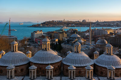 Panoramic view of sea against sky