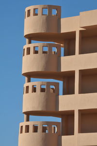 Low angle view of building against sky