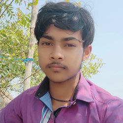 Portrait of young man