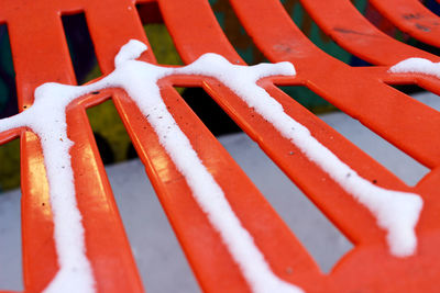 Close-up of snow