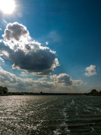 Scenic shot of calm sea