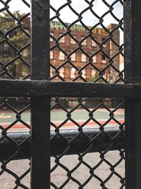 Full frame shot of chainlink fence