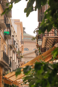 Street amidst buildings in city