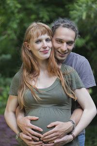 Portrait of a smiling couple