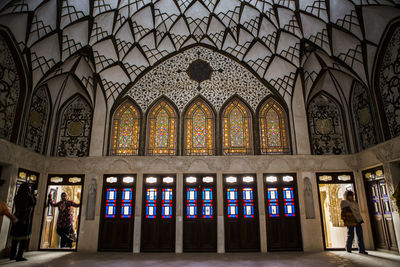 Interior of church