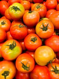 Full frame shot of tomatoes for sale