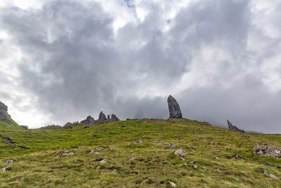 Panoramic view of landscape against sky