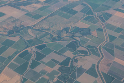 Full frame shot of agricultural field