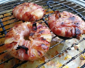 Ananas in bacon