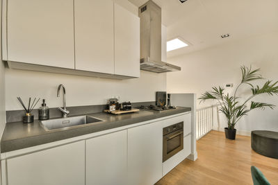 Interior of bathroom