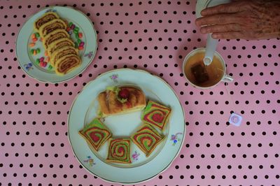 Close-up of drink on table