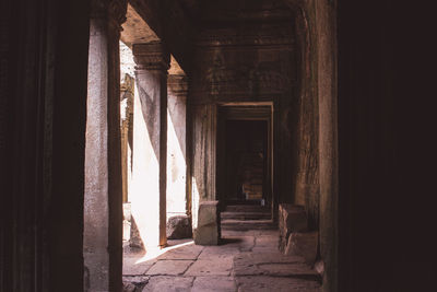 Interior of old building