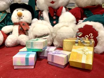 Close-up of stuffed toy